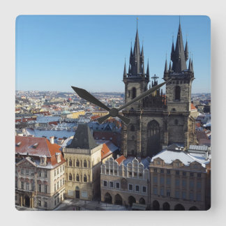 Church of Our Lady before Týn, Prague Cushion Square Wall Clock