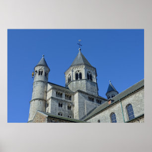 Church of Saint Gertrude in Nivelles, Belgium Poster