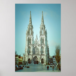 Church of Saint Peter And Paul in Ostend, Belgium Poster