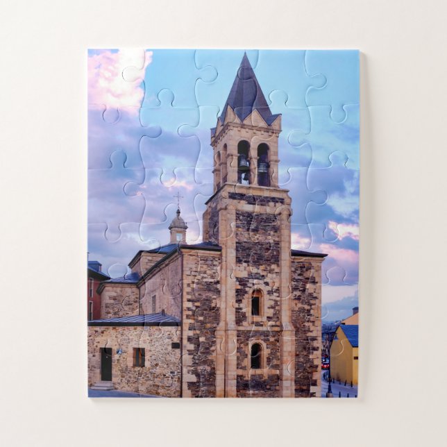 Church of San Andres Jigsaw Puzzle (Vertical)