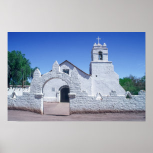 Church of San Pedro de Atacama - Chile Poster