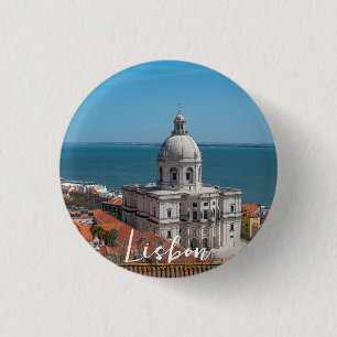 Church of Santa Engracia in Lisbon, Portugal 3 Cm Round Badge