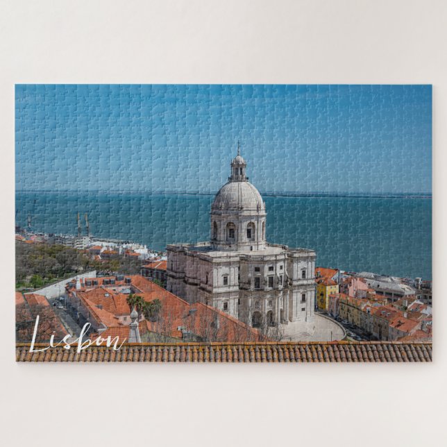 Church of Santa Engracia in Lisbon, Portugal Jigsaw Puzzle (Horizontal)