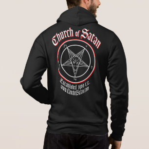 Church of Satan 2-sided canvas hoody