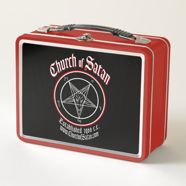 Church of Satan Baphomet Lunch Box (Front)