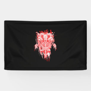 Church Of Satan Gift All Hail Goat Satanic Baphome Banner
