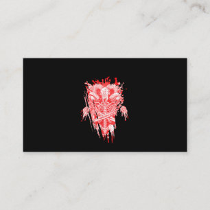 Church Of Satan Gift All Hail Goat Satanic Baphome Business Card