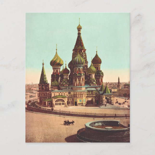 Church of St. Basil, Red Square Moscow (Front)