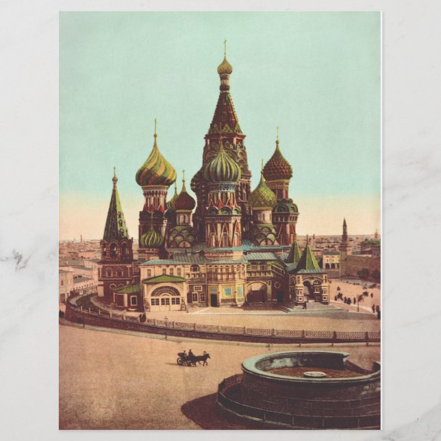 Church of St. Basil, Red Square Moscow Flyer (Front)