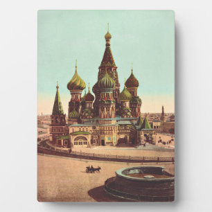 Church of St. Basil, Red Square Moscow Plaque