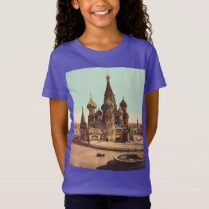 Church of St. Basil, Red Square Moscow T-Shirt