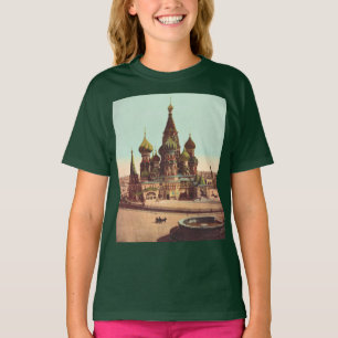 Church of St. Basil, Red Square Moscow T-Shirt