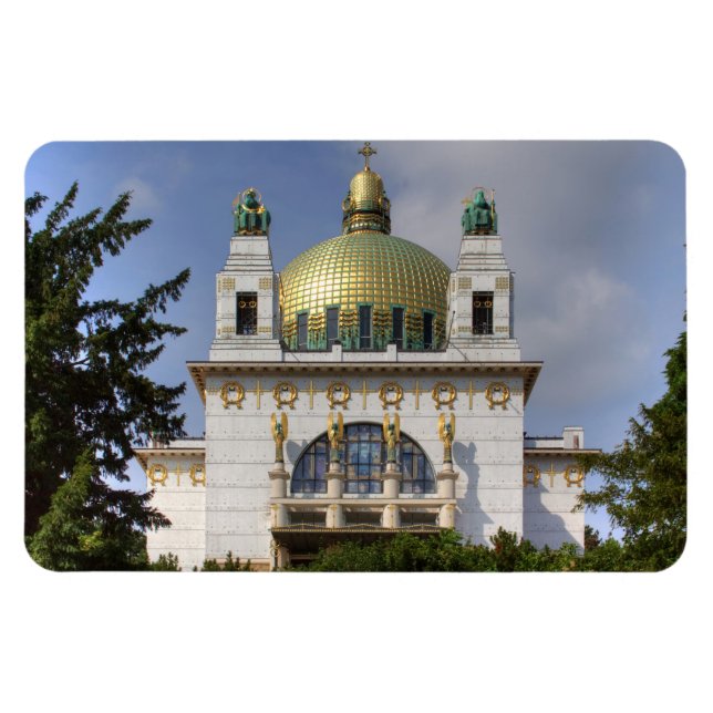Church of St. Leopold Vienna Austria Magnet (Horizontal)