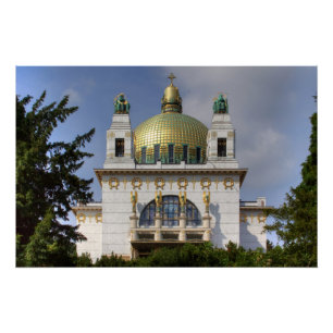 Church of St. Leopold Vienna Austria Poster