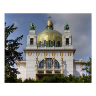 Church of St. Leopold Vienna Austria Poster