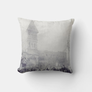 Church of the Abbey of Saint Philibert at Tounus Cushion