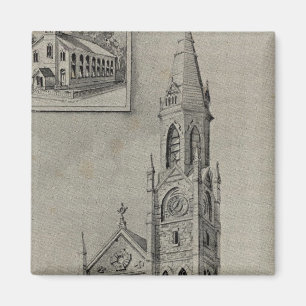 Church of the Assumption, Ansonia, Conn Magnet