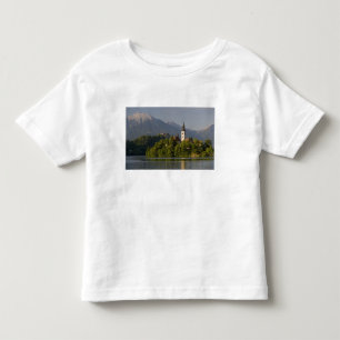 Church of the Assumption on island in Lake Toddler T-Shirt