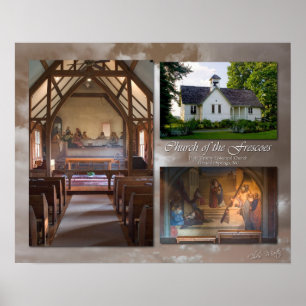 Church of the Frescoes Poster