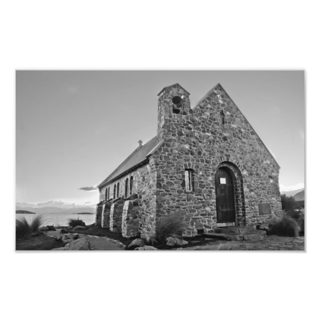 church of the good shepherd, new zealand photo print (Front)