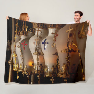 CHURCH of the HOLY SEPULCHRE Fleece Blanket