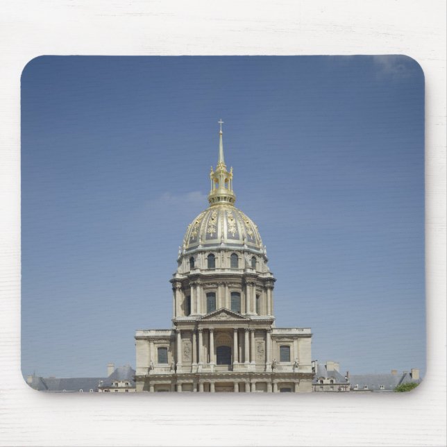 Church of the Invalides, built 1679-1708 Mouse Pad (Front)