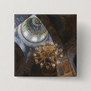 Church of the Saviour of Spilled Blood 2 15 Cm Square Badge