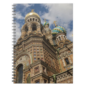 Church of the Saviour of Spilled Blood 4 Spiral Notebook