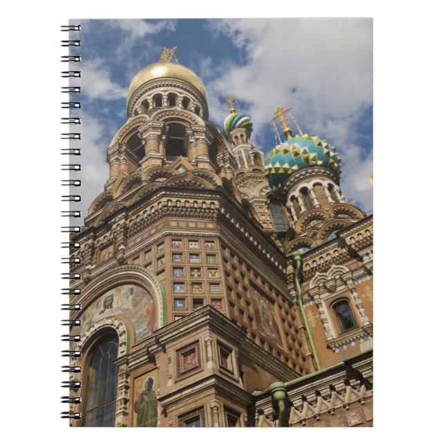 Church of the Saviour of Spilled Blood 4 Spiral Notebook (Front)