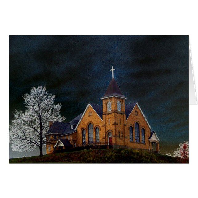 Church On The Hill Card (Front Horizontal)