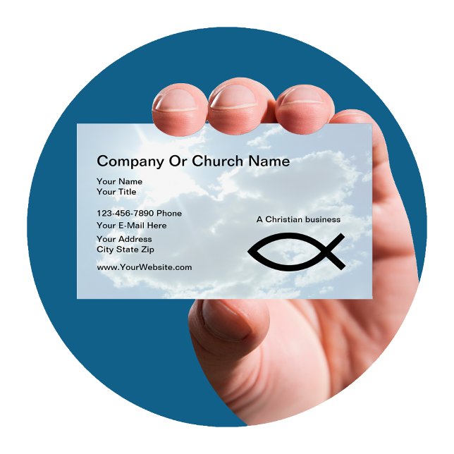 Church Or Christian Business Cards (Creator Uploaded)