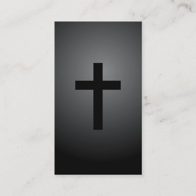 Church Pastor Business Card (Front)