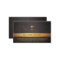 Church Pastor Classy Leather Gold Bar