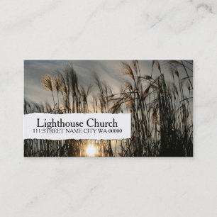 Church Pastor Religion Christian Christianity Business Card