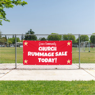 Church Rummage Sale! Custom Banner