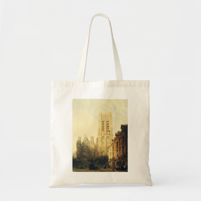 Church Saint-Jacques in Dieppe Tote Bag (Front)