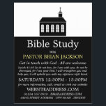 Church Silhouette, Christian Bible Class Advert Flyer<br><div class="desc">Church Silhouette,  Christian Bible Class Advertising Flyers By The Business Card Store.</div>