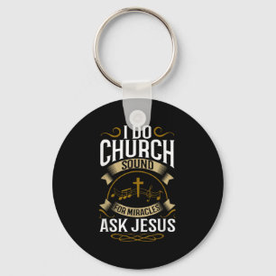 Church Sound Engineer O System Music Christian Key Ring