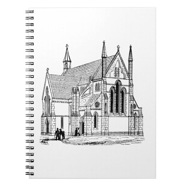 Church Spiral Notebook (Front)