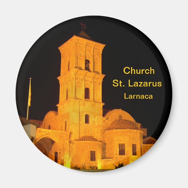 Church St. Lazarus in Larnaca Magnet (Front)