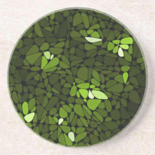 Church Stained Glass Coaster