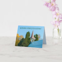 CHURCH steeple wedding congratulations marriage
