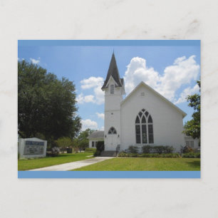Church Street, Dade City Florida Postcard