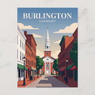 Church Street Marketplace USA Postcard