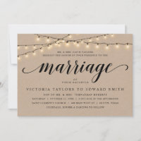 Church Wedding Ceremony, Parents Hosting, Kraft