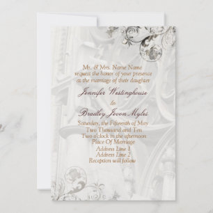 Church Wedding Invitations Templates