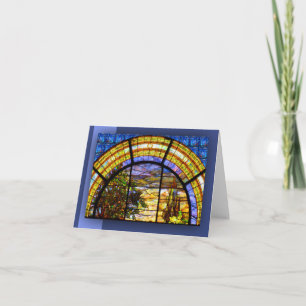 CHURCH WINDOW CARD