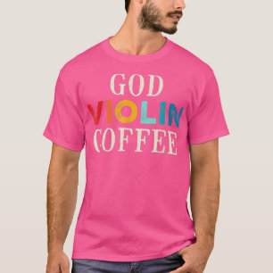 Church Worship Violin T-Shirt