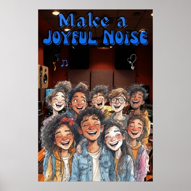 Church Youth Choir Poster (Front)