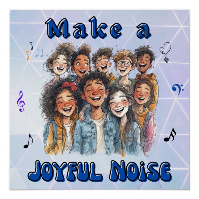 Church Youth Choir Poster (Front)